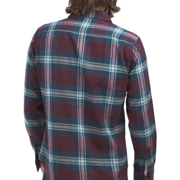 NEW BONOBOS Fireside Flannel Shirt Plaid Combo for men 362mn - Picture 2 of 3